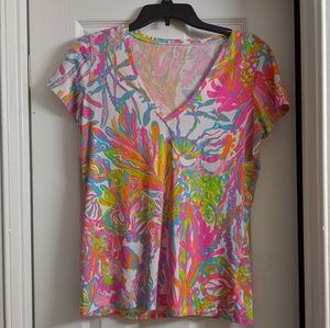 Scuba to Cuba Lilly Pulitzer Michele T shirt